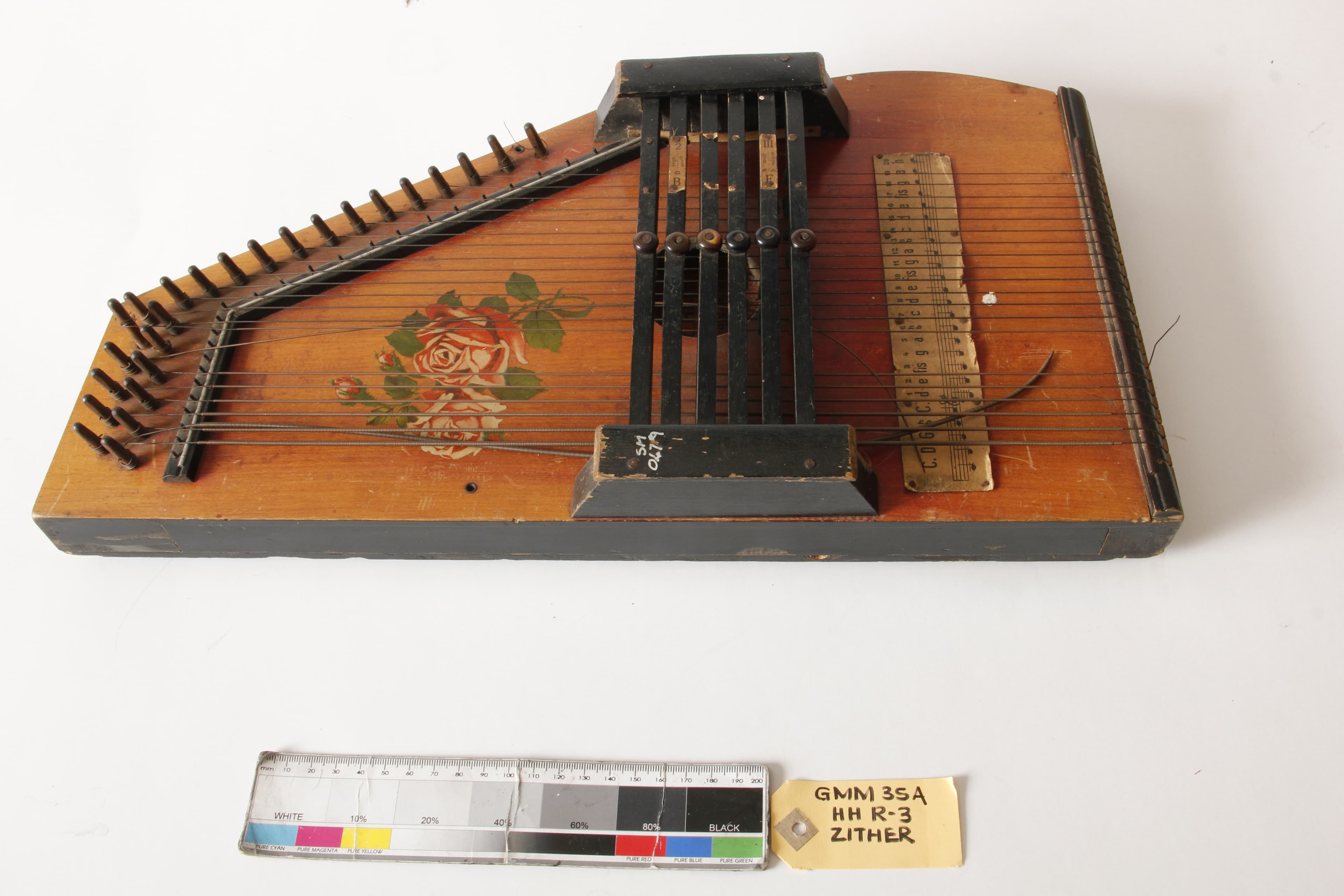 Autoharp — archival photograph