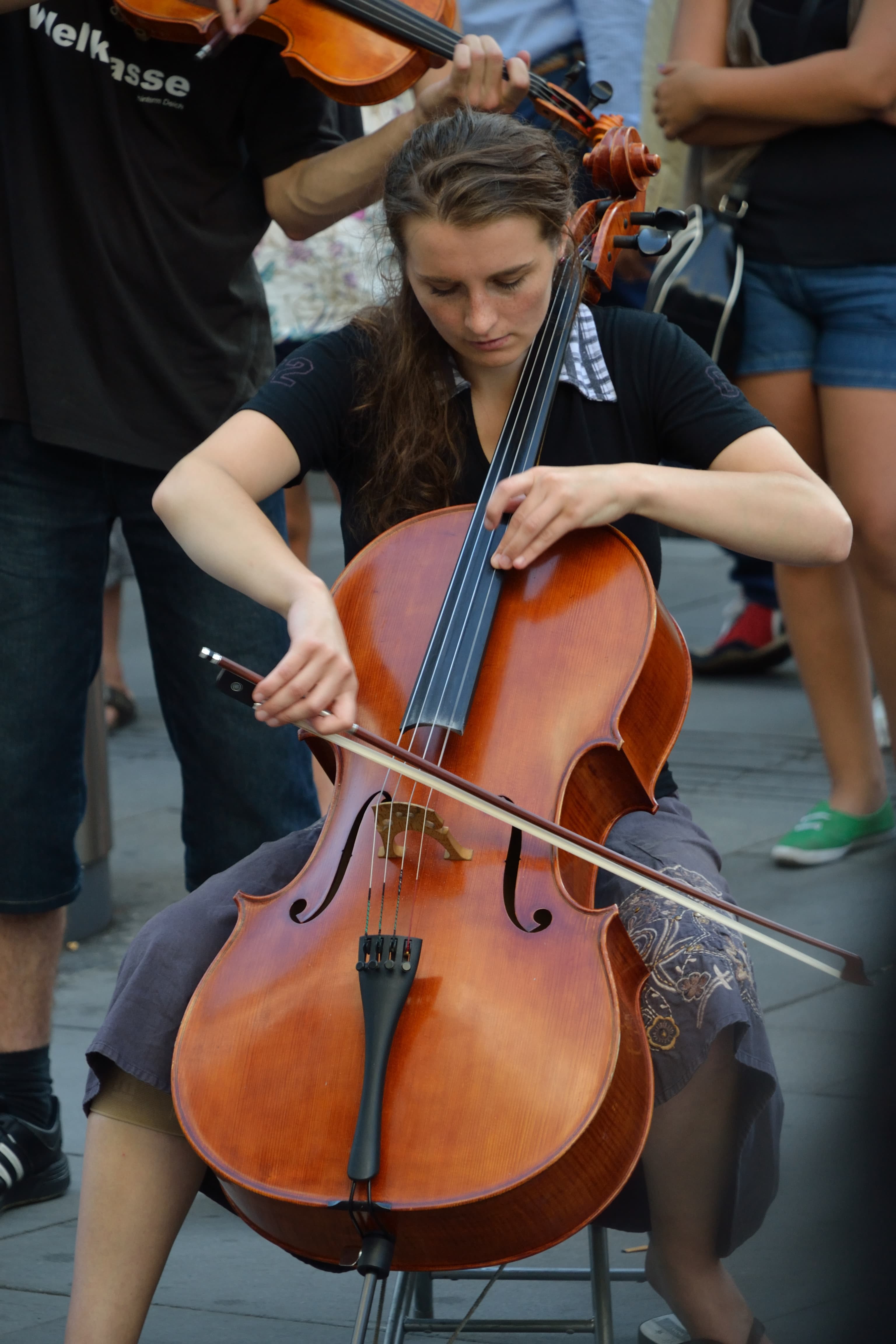 Cello — archival photograph