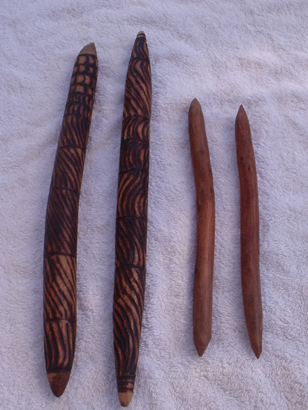 Clapsticks — archival photograph