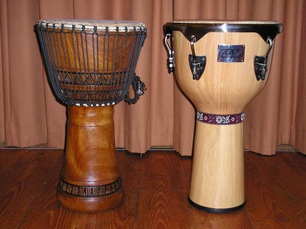 Djembe — archival photograph