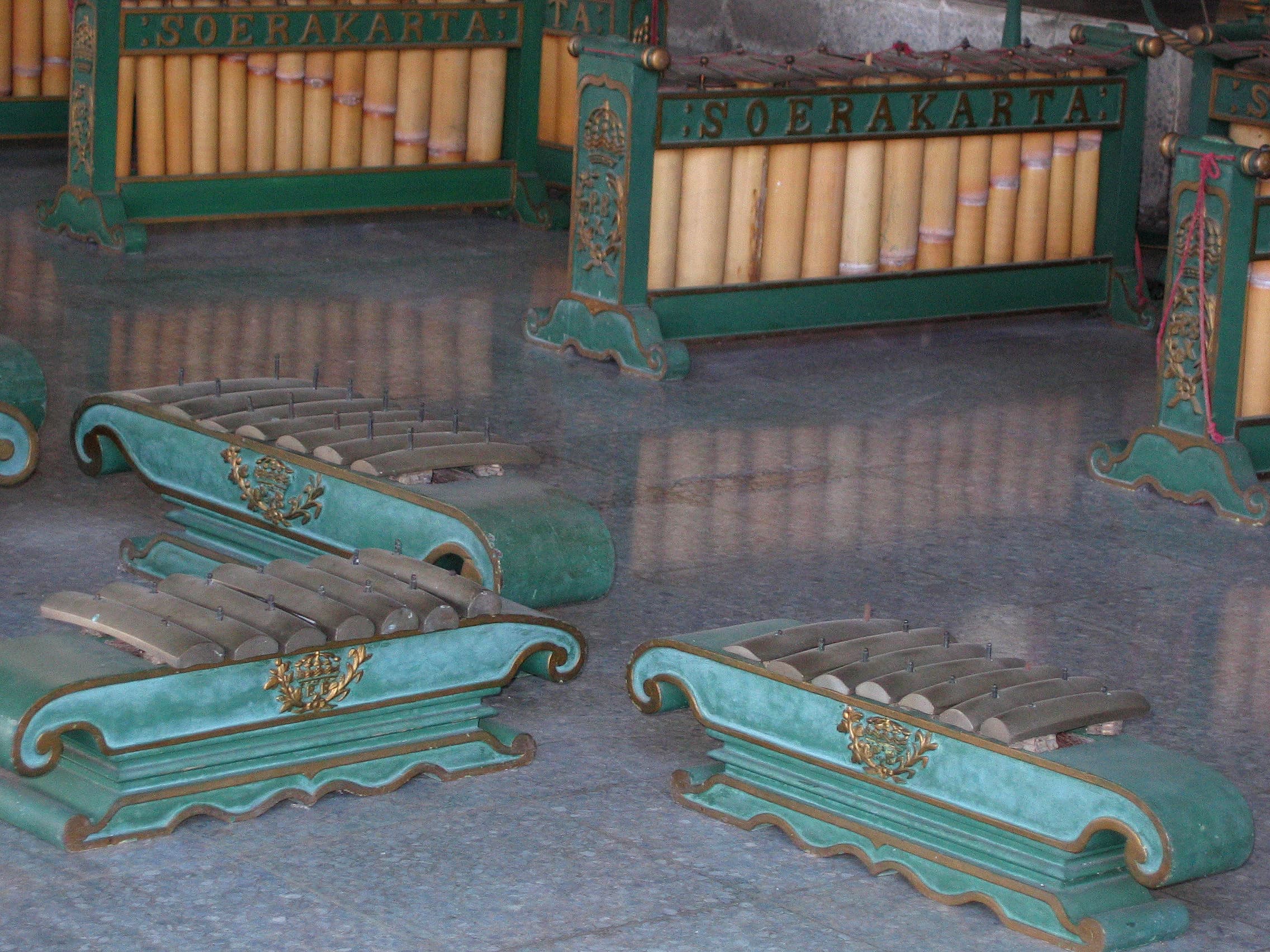Gamelan Gender — archival photograph