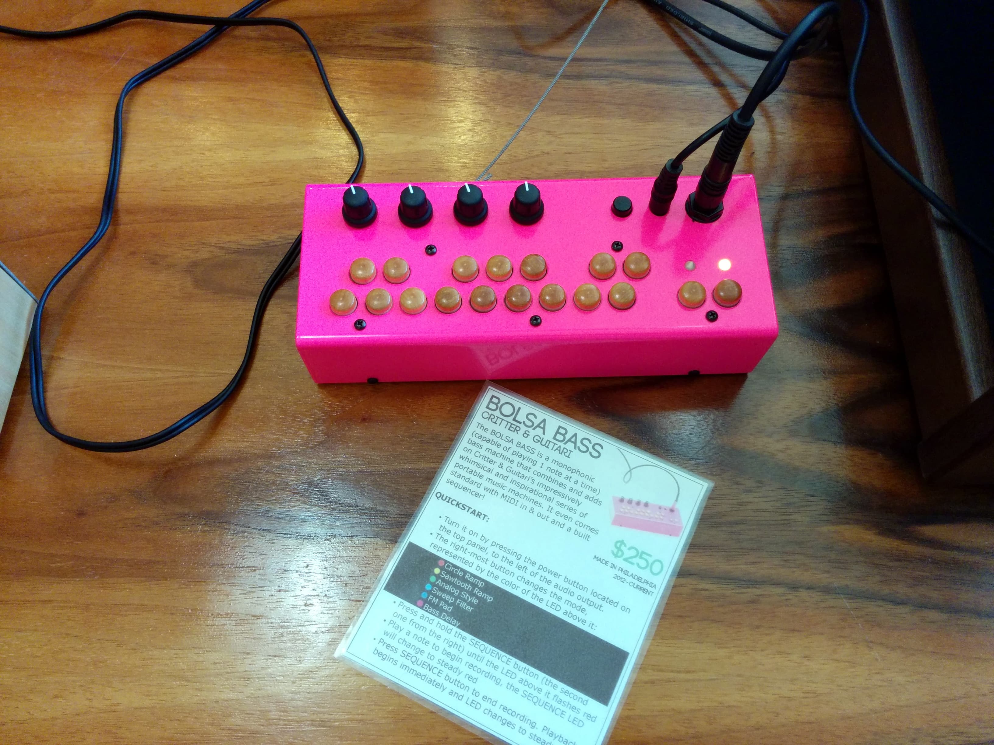 Sequencer — archival photograph