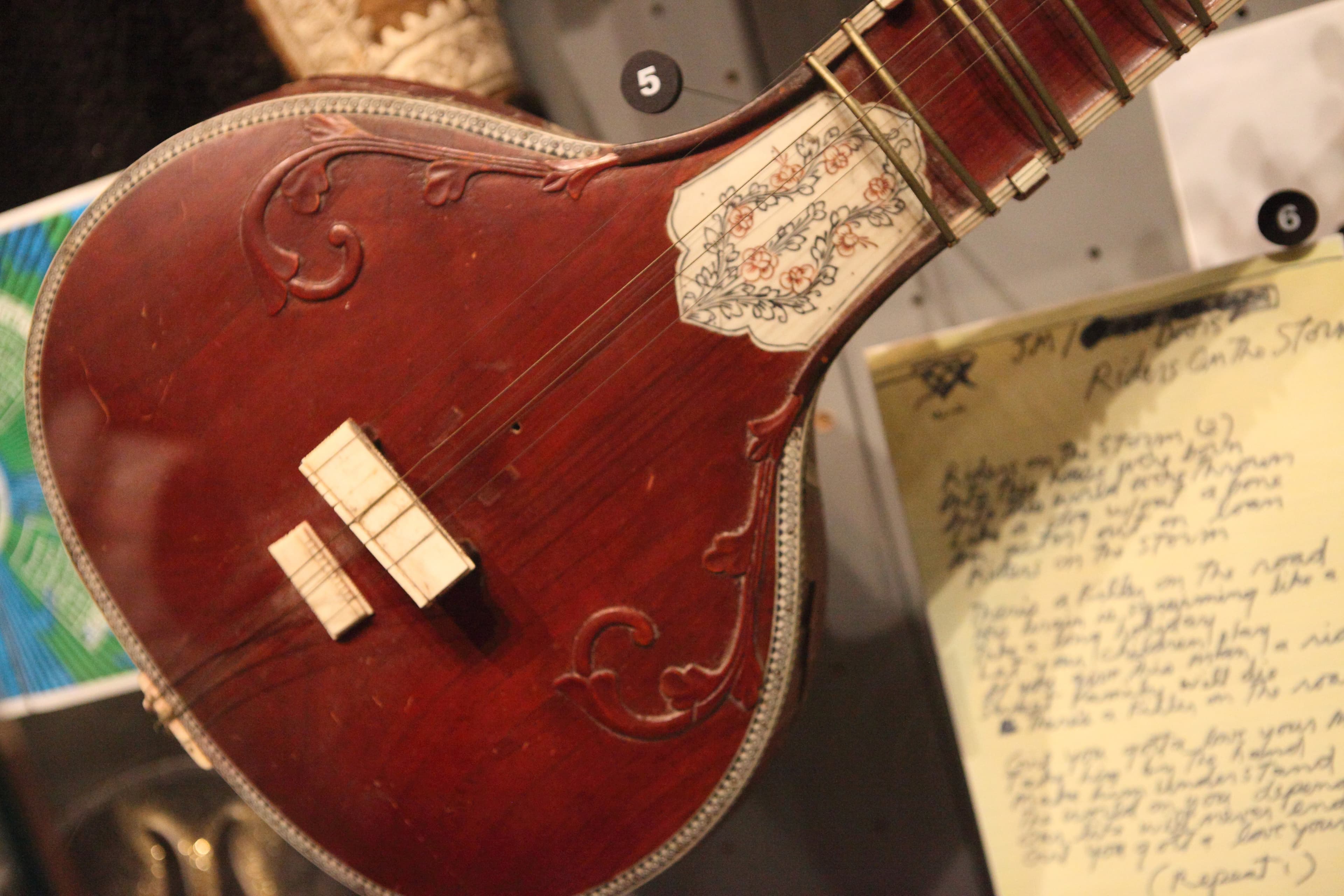 Sitar — archival photograph