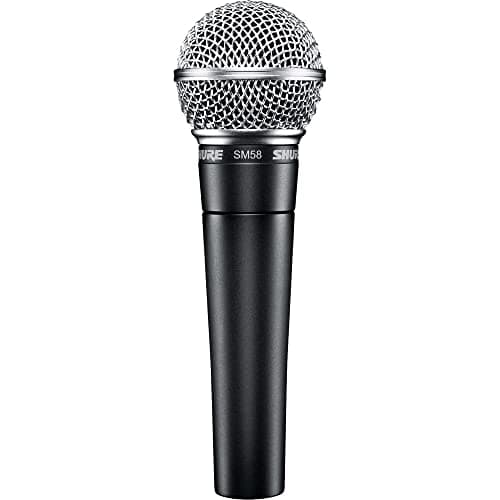 Shure SM58-LC Dynamic Vocal Microphone